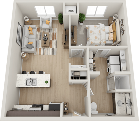 5025 S Bahnson Ave Studio-3 Beds Apartment for Rent - Photo Gallery 37